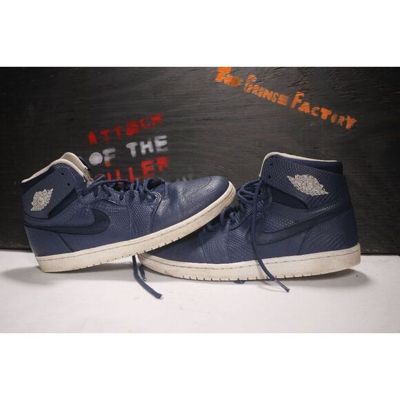 Air Jordan 1 High Nouveau “Deep Royal” - Men’s Size 10.5 - Picture 1 of 7